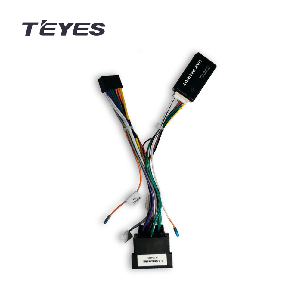 Адаптер мультируля, штатной камеры и 4WD инфо для УАЗ Патриот, Пикап, Профи - для магнитол Teyes