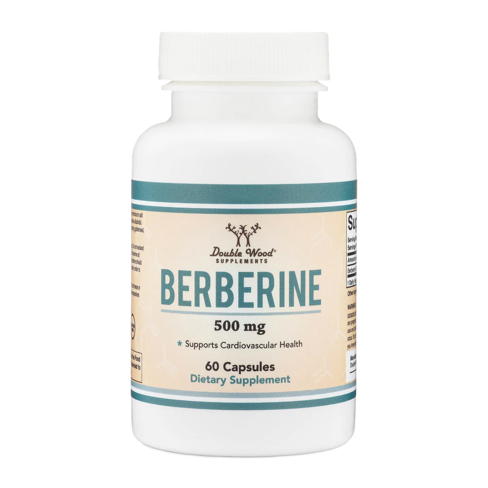 Double Wood Supplements - Berberine 60 capsules