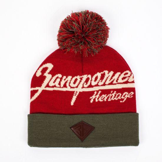 Шапка  ЗАПОРОЖЕЦ  Logo Beanies RED/GREEN