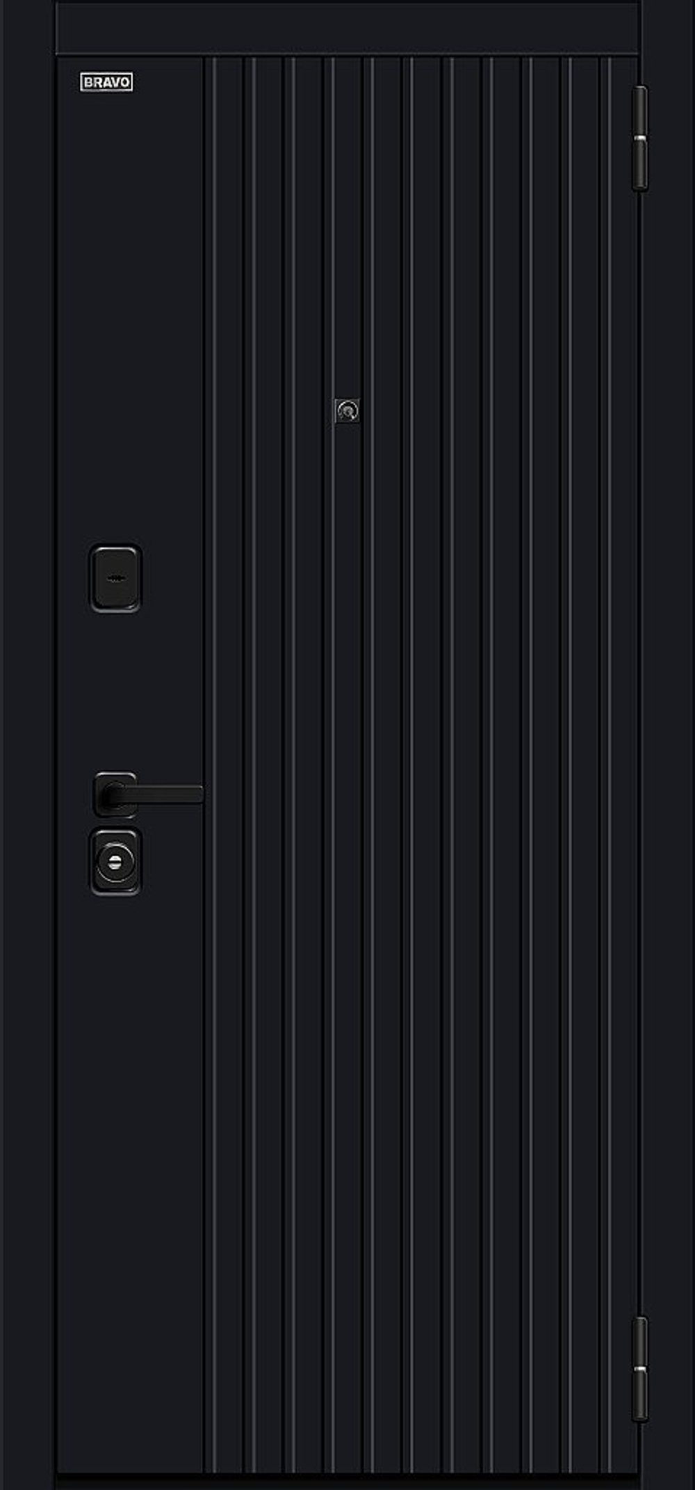 Граффити-32/32 Total Black/Super White 205*96 левое