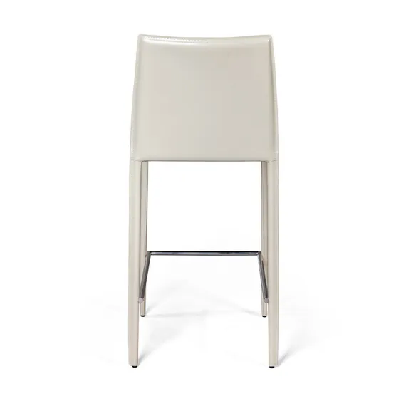 Полубарный стул Rolf бежевая кожа