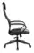 Кресло руководителя Бюрократ CH-608 черный TW-01 сиденье черный TW-11 эко.кожа/сетка с подголов. крестов. пластик