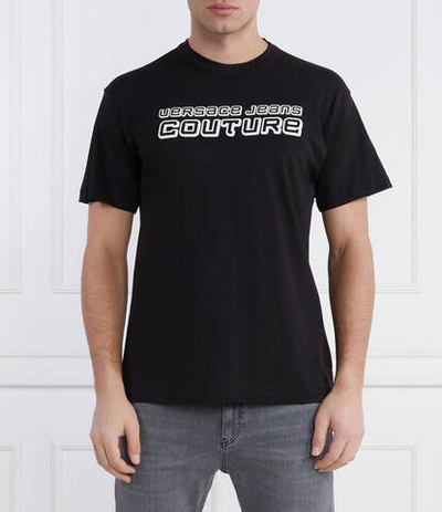 Футболка Versace Jeans Couture - черный(76GAHC04CJ01C)