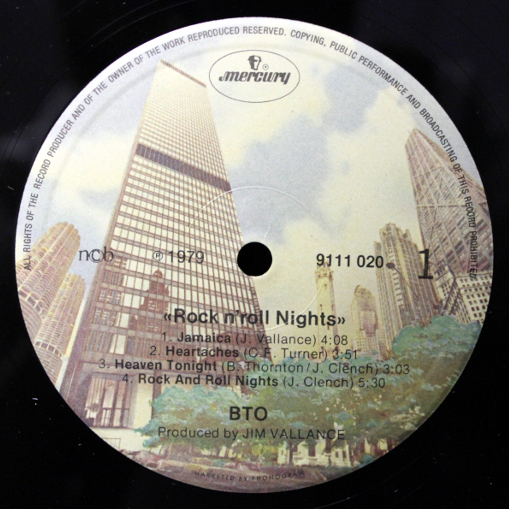 Bachman-Turner Overdrive / Rock N' Roll Nights (LP)