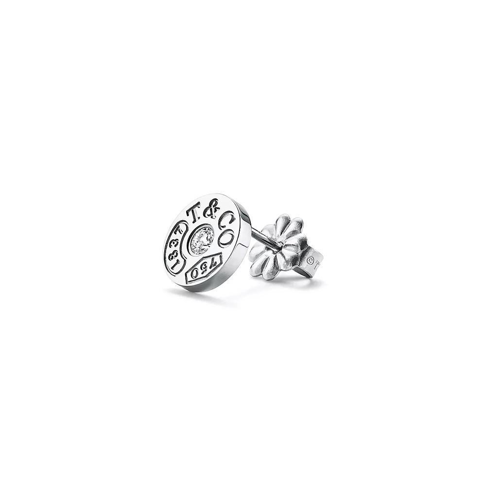 Серьги из белого золота с бриллиантами, Tiffany💠 1837