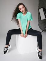 Футболка сетка мятный T-shirt mesh mint