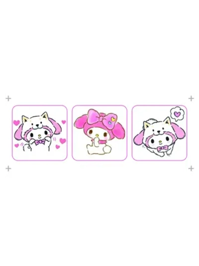 3д стикеры на телефон и чехол милая Май Мелоди