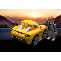 Игровой набор Playmobil 71859 Спортивный автомобиль Porsche Carrera GT 71859 25 деталей — фото 3