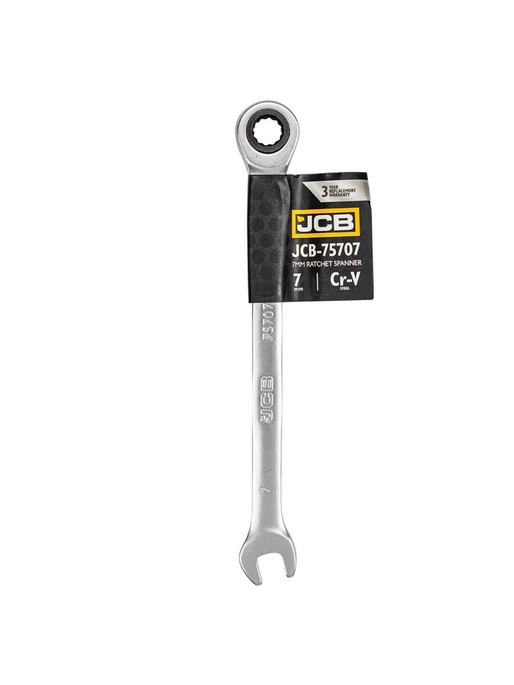 Ключ комбинированный трещоточный 7мм JCB JCB-75707