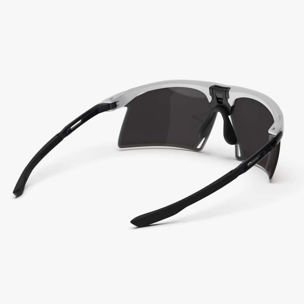 Спортивные очки Scicon Aerobeam Titanium Sunglasses White Matt Multi Mirror Sunburst + Pink