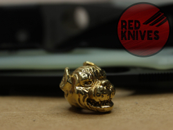 Бусина темлячная "Буля", латунь