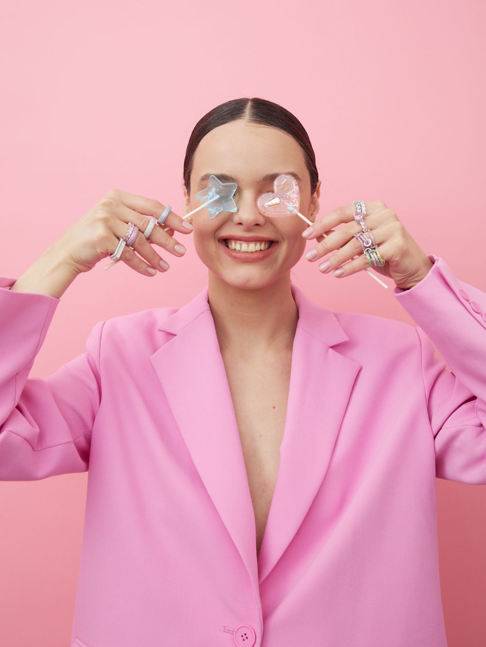 КОЛЬЦО "WOW PINK"