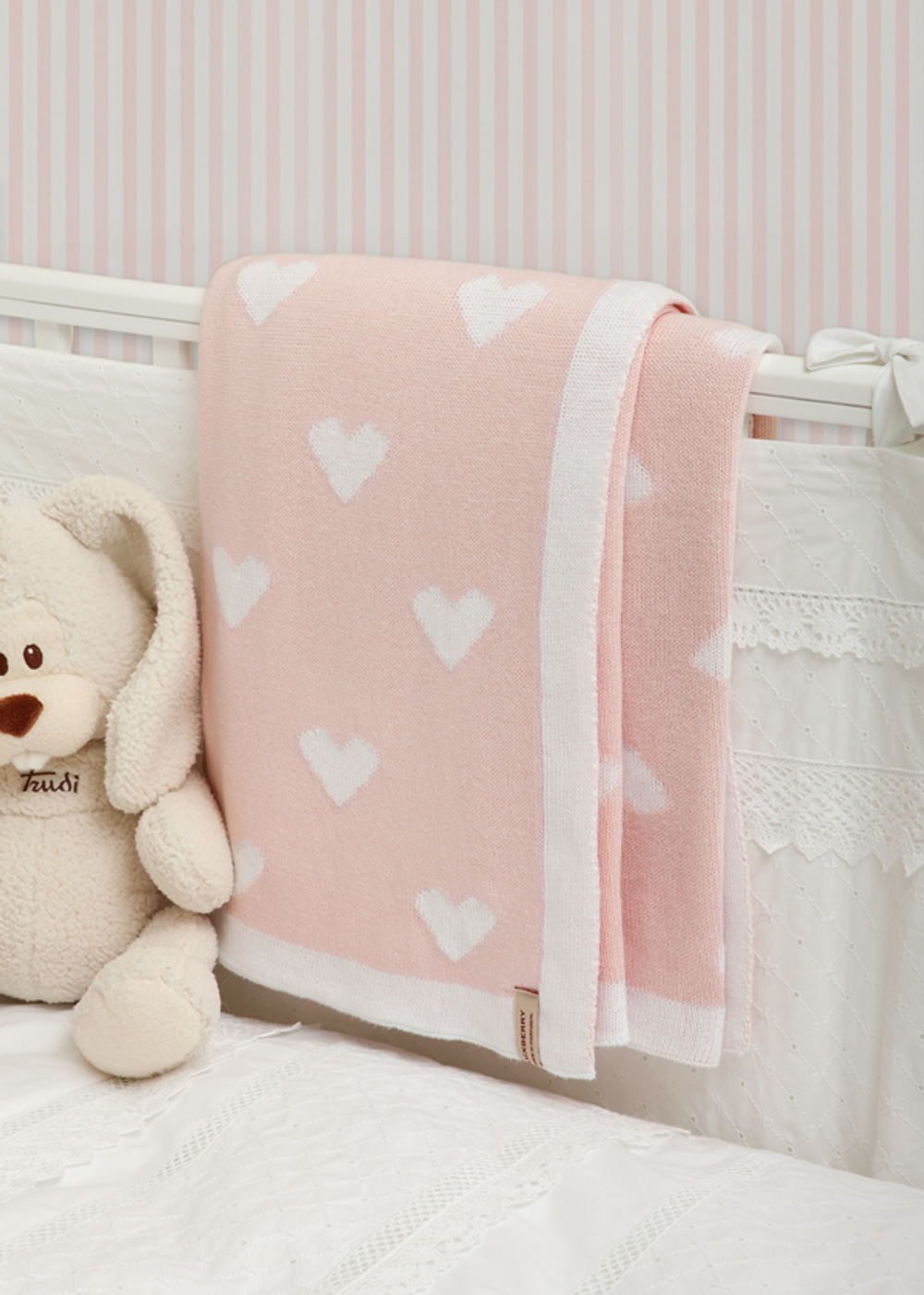 Элитный плед детский Imperio 243 розовый от Luxberry