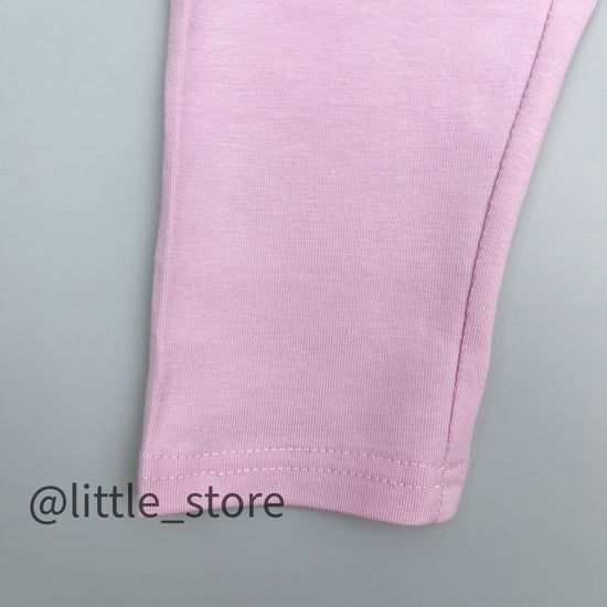 Легинсы хлопковые "One love" Лавандовые