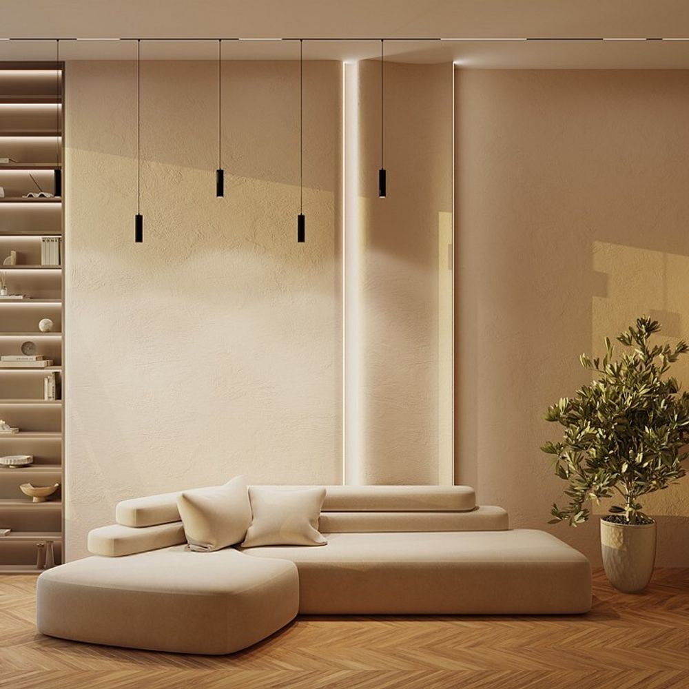 Подвесной светильник Maytoni Focus LED TR041-2-12W3K-B