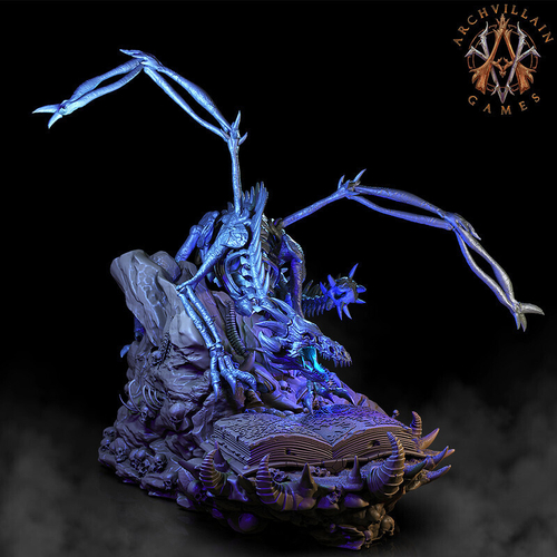 Grand Alliance Death Soulblight Gravelords Vampire Counts Мёртвый дракон миниатюра для dnd, днд, pathfinder, фентези, Настольная игра, НРИ, Варгейм, РПГ