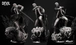 Вергилий девил май край Дьявол может плакать Фигурка Vergil Devil May Cry dmc
