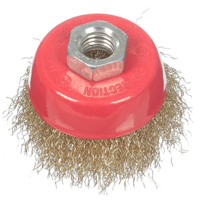 Щетка для УШМ Bartex, 65 мм, чашка, гайка М14, 99565, шт