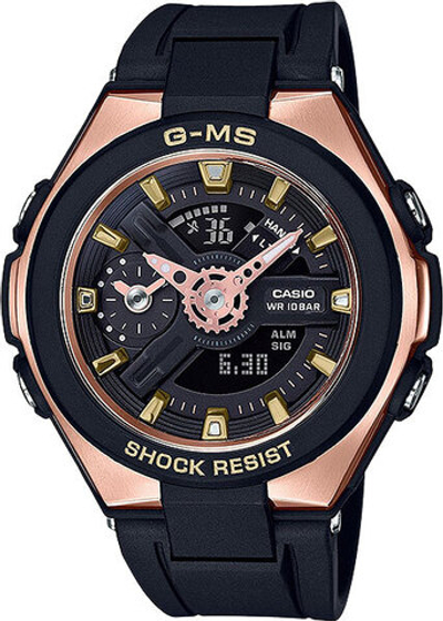 Японские наручные часы Casio Baby-G MSG-400G-1A1 с хронографом