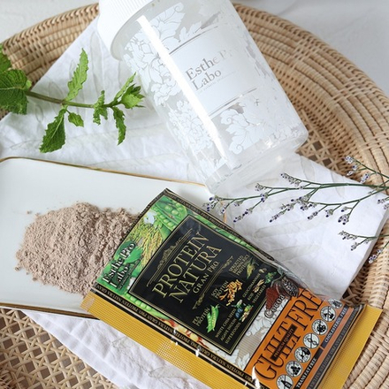 Растительный протеин со вкусом какао Esthe Pro Labo Protein Natura Gran Pro Dark Cocoa