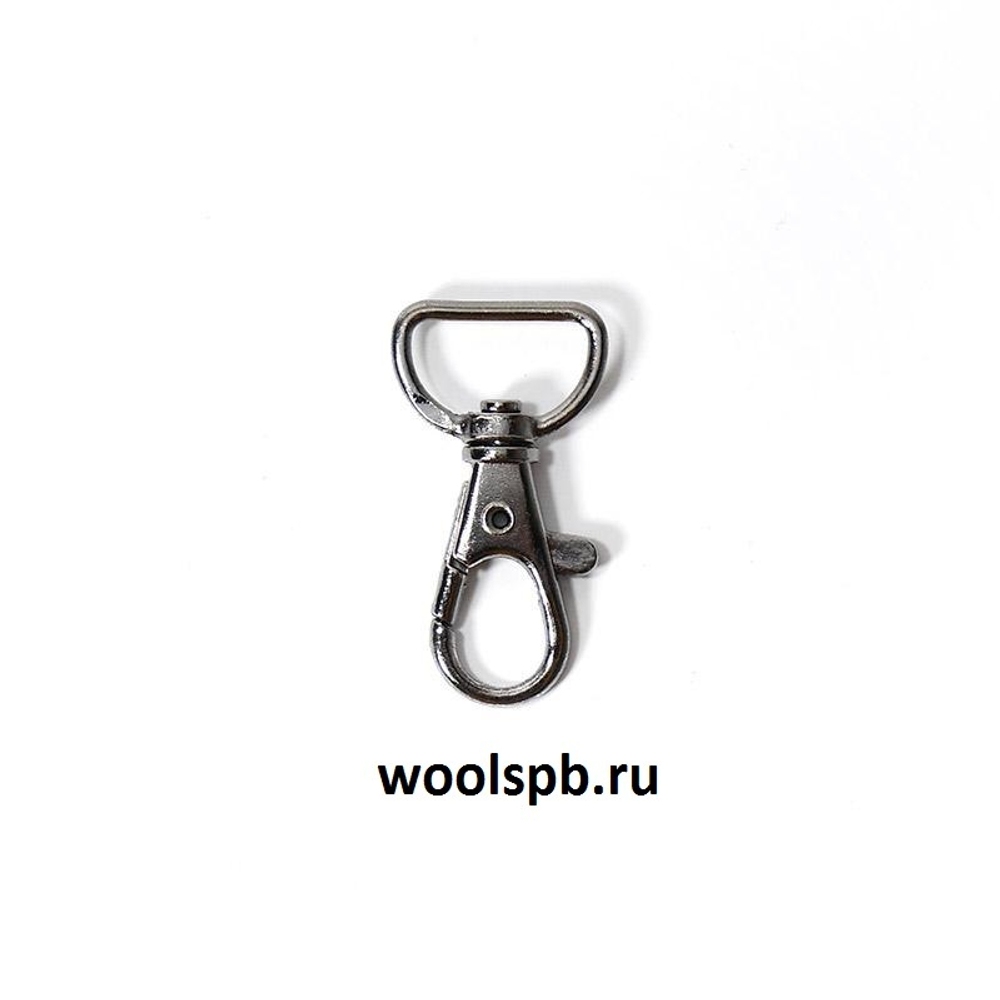 Карабин для сумки ч.никель