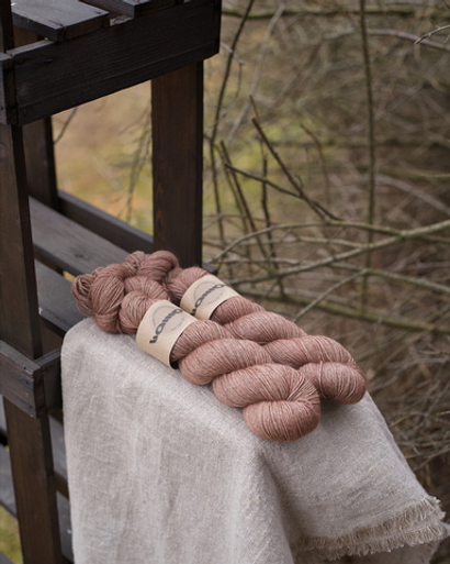 Носочный меринояк "Пудра"