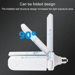 LED Светодиодная деформируемая/складная лампа Е27/60W