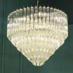 Люстра Cloyd ORATORIA C8 / Ø53 см - хром (арт.10504)