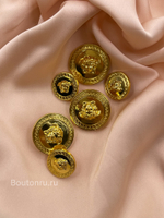 Пуговицы Верс. золотистые
