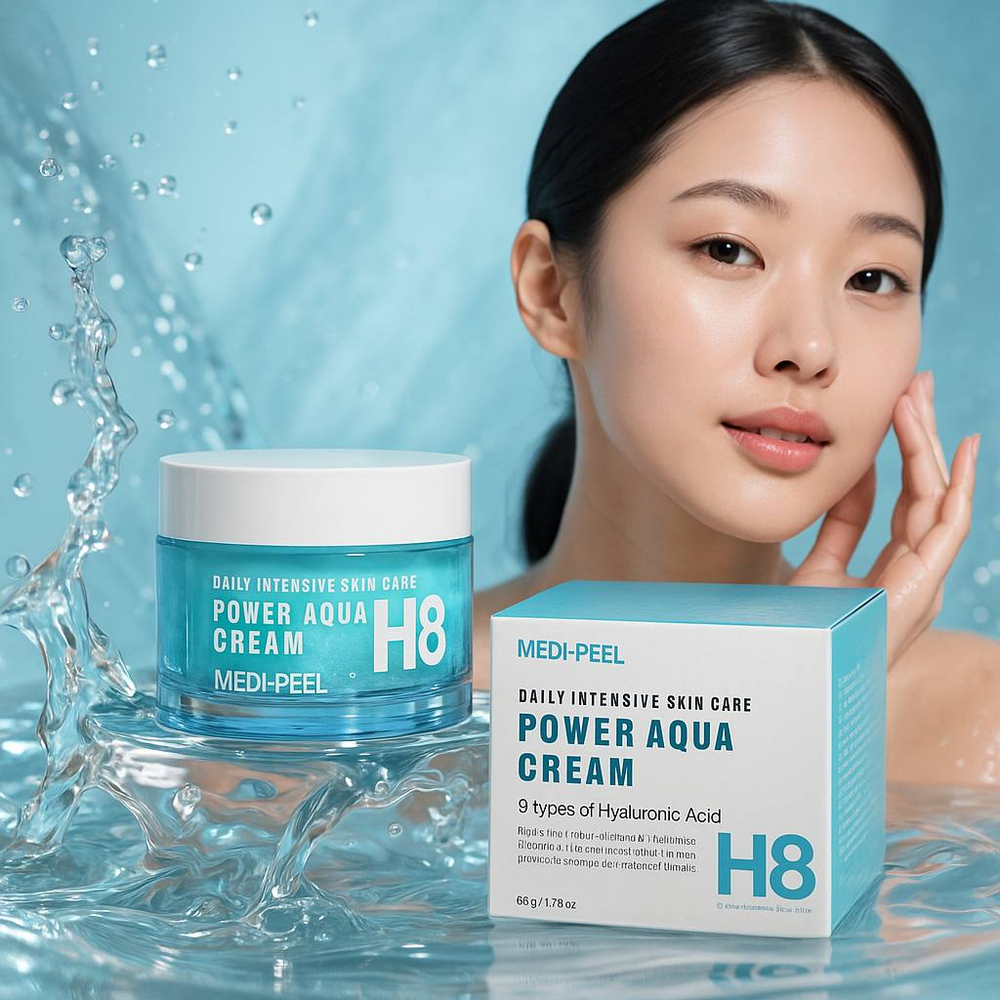 Medi-Peel Power Aqua Cream Лифтинг-крем с пептидными капсулами 50мл