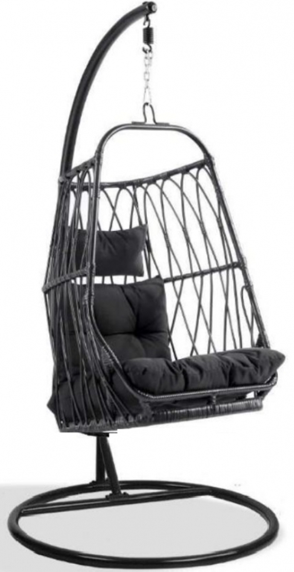 Кресло подвеcное Tagliamento Comfort, коричневый, черный