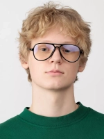 Очки для компьютера имиджевые защитные прозрачные нулевки