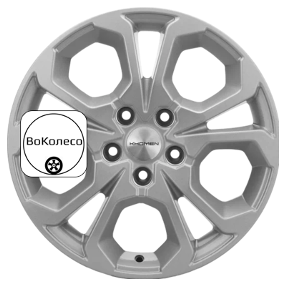 6,5x17/5x114,3 ET50 D67,1 KHW1711 (Ceed) F-Silver Khomen Wheels