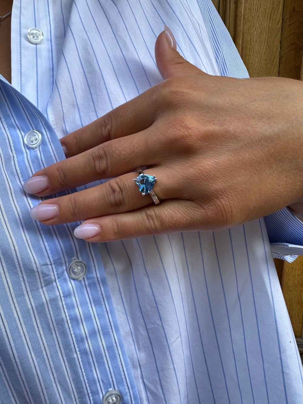 Кольцо Shine Blue