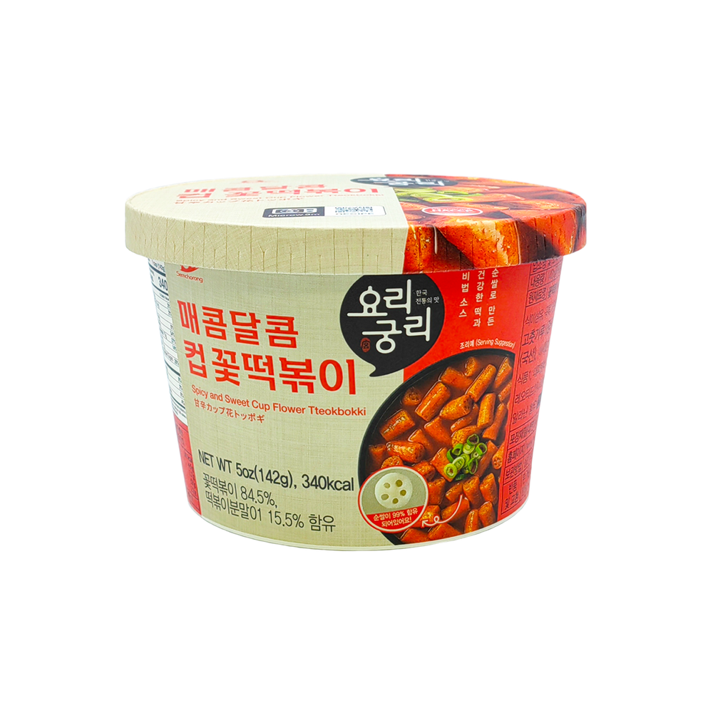 Токпокки быстрого приготовления с пряным и сладким вкусом Yorigoongri