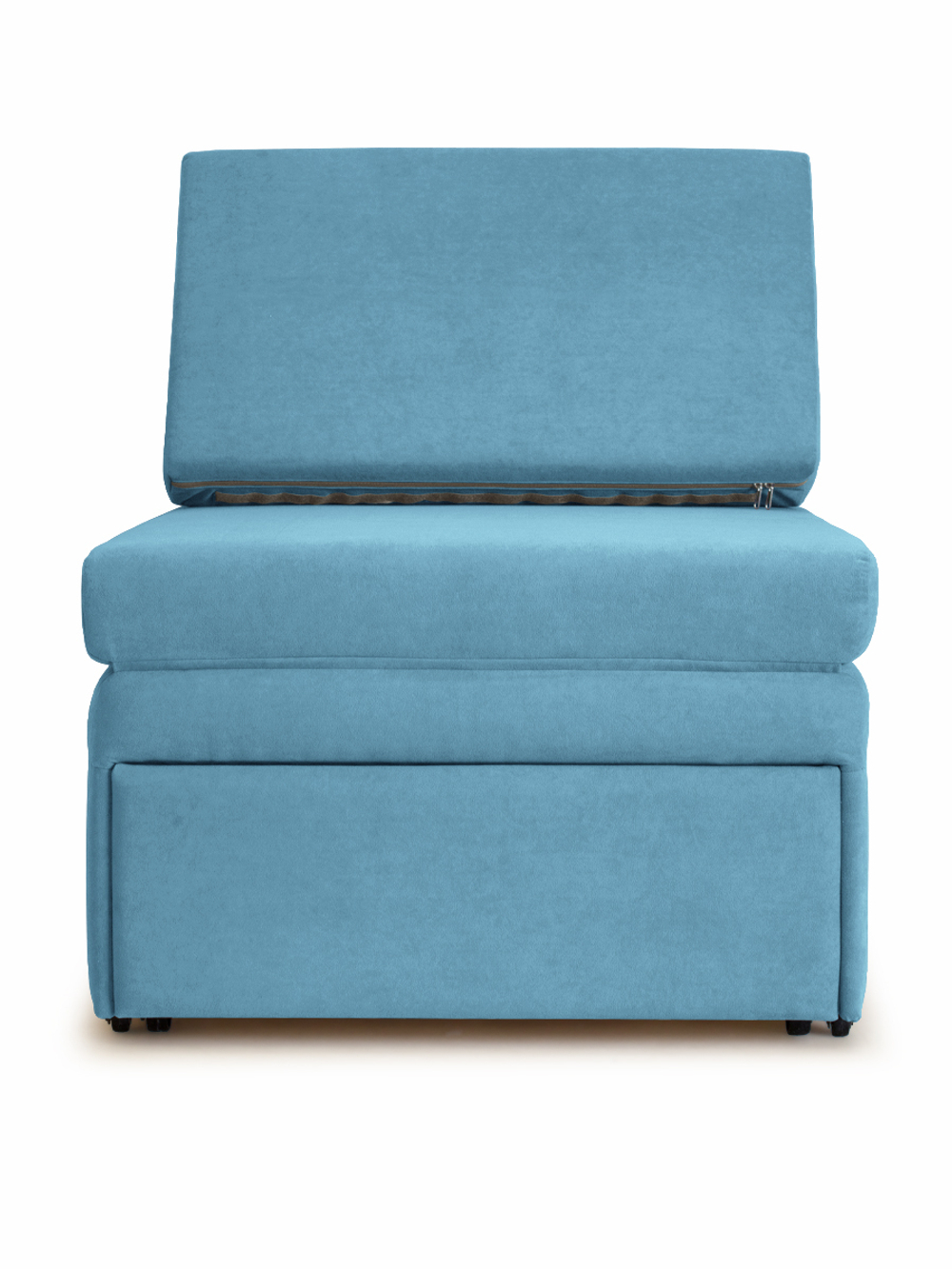 Кресло-кровать "Миник" 70 см, велюр Candy Blue