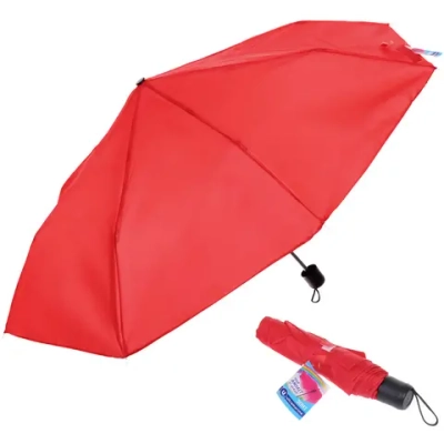 Зонт женский механический «Ultramarine», цвет бордовый, 8 спиц, d-97см, длина в слож. виде 24см