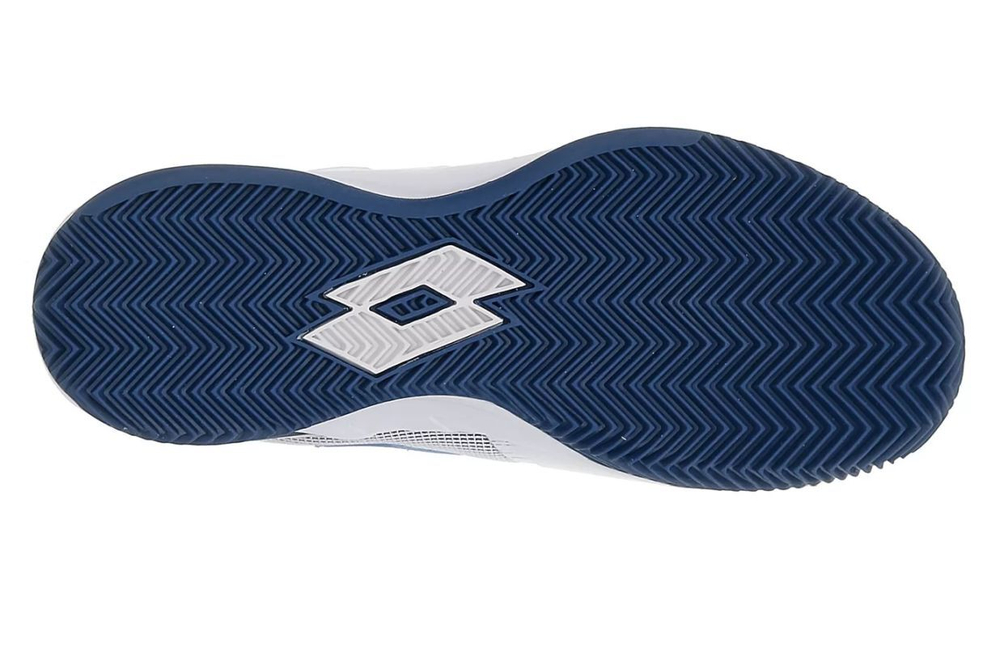 Мужские кроссовки теннисные Lotto Mirage 200 Clay - белый