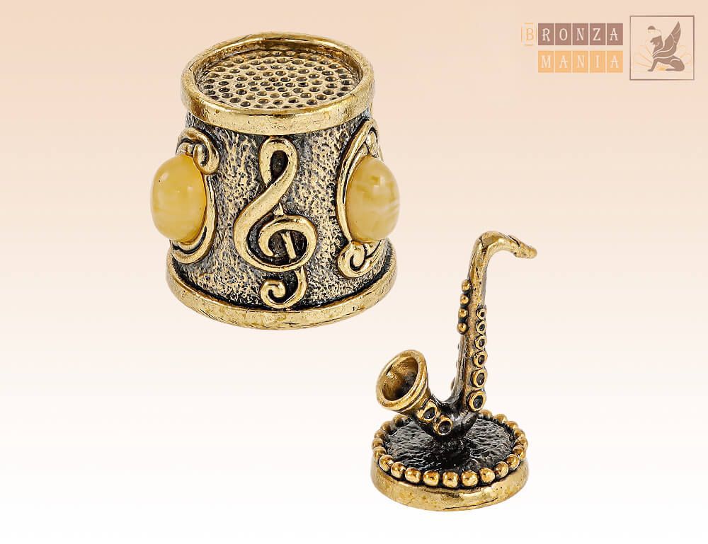 наперсток Музыкальный - Саксофон с магнитом