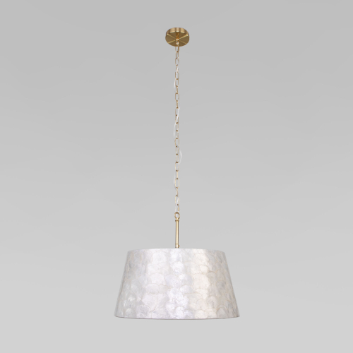 Умный подвесной светильник с перламутром 101013/5 латунь/перламутр