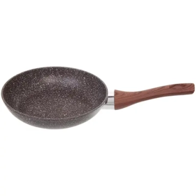 Сковорода «BAROLY» GRAY 20см индукционная с антипригарным покрытием, бакелитовая ручка