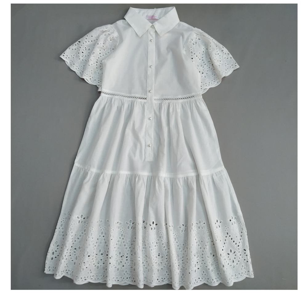 Платье хлопок шитьё