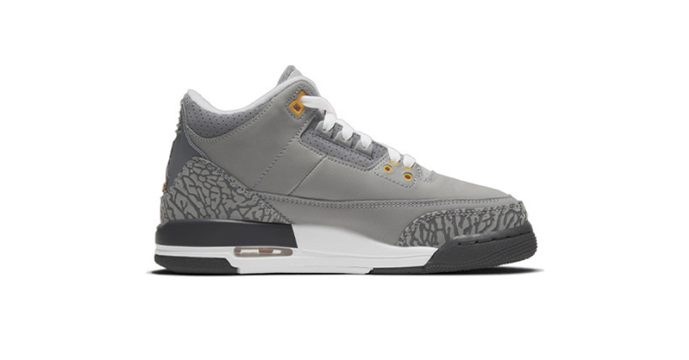 Женские кроссовки Air Jordan 3 retro "cool grey" 398614-012