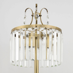 Citilux Инга CL335833 Настольная лампа хрустальная Бронза