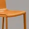 Полубарный стул Barrie 65 см оранжевая кожа