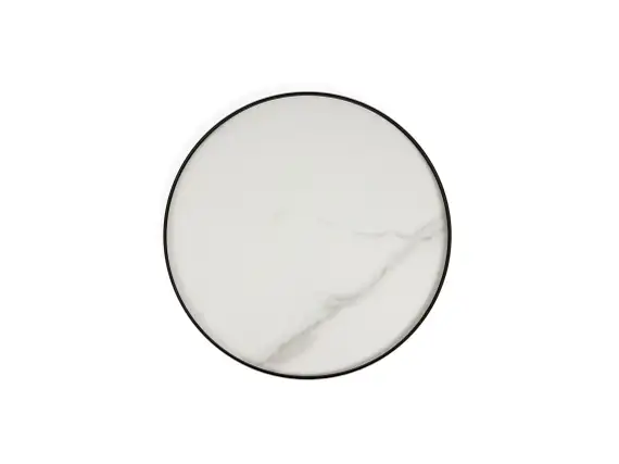 Журнальный столик Driade Ø50х38 см, белая керамика