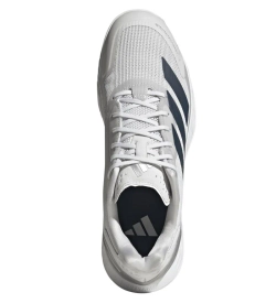 Мужские кроссовки теннисные Adidas Defiant Speed 2 M - dash grey/aurora ink/tech grey metallic