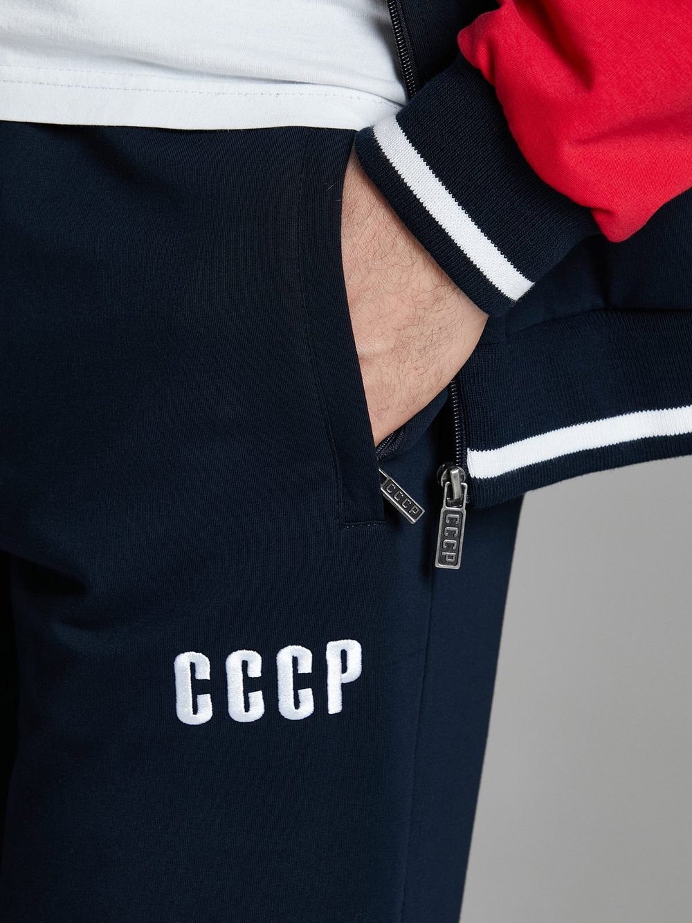 Спортивный костюм СССР 11M-RT-1883 красно-синий