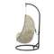 Cira Многоцветное подвесное кресло с темно-серым основанием