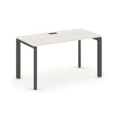 Style Project Стол письменный SN-59P.SP-023 Дуб Наварра/Металл Антрацит/Черный Заглушка 1380*800*750